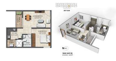2 bhk flats for sale | Subha Essence Bangalore